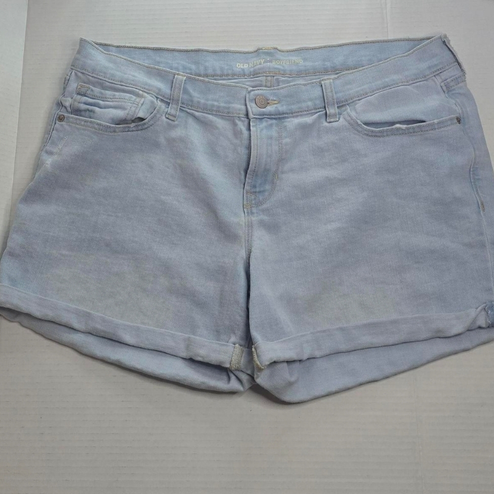 Old NAVY boyfriend Shirts Light Blue Denim